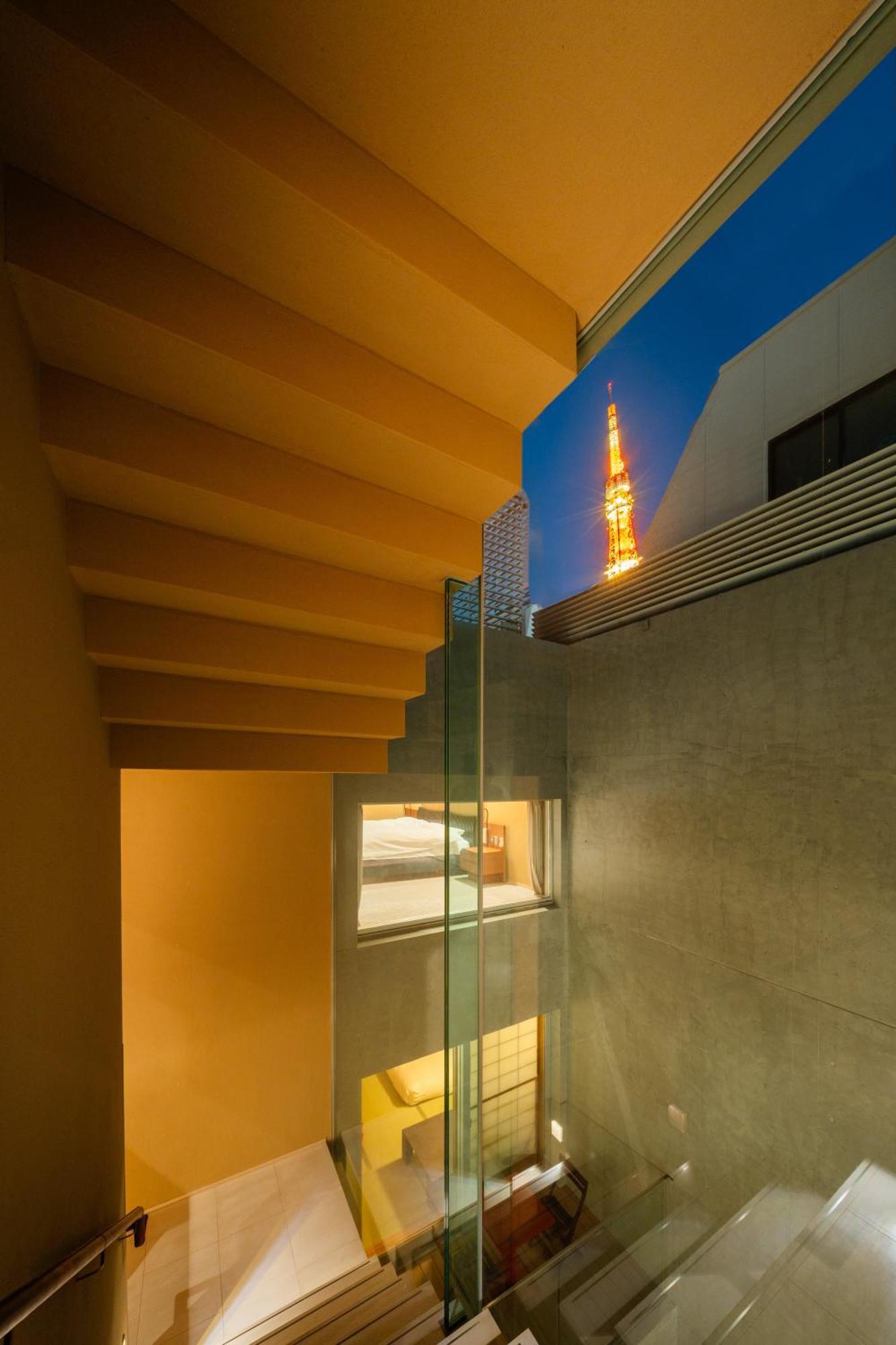 Azabu Modern House The Tokyo Tower Can Be Seen From The Villa 500M2 Exteriör bild